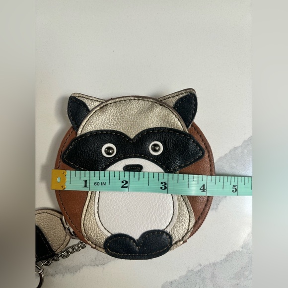 Relic racoon coin purse cute keychain purse charm - Picture 2 of 6